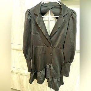 ASOS petite satin babydoll dress